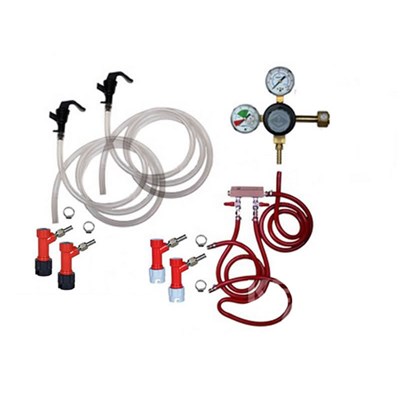 Basic Homebrew Keg Kit - Double Tap - PIN LOCK - Taprite