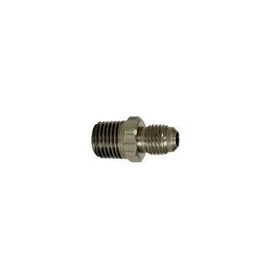 RHT 1/4" MFL X RHT 1/4" MPT Threaded Fitting