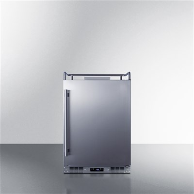 24" Wide Undercounter/Built-in Kegerator by Summit (SBC682NK) / 24" Wide Undercounter/Built-in Kegerator by Summit