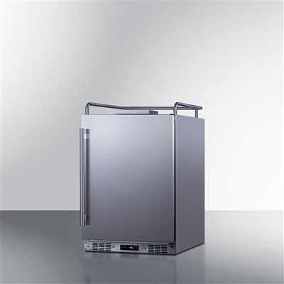 24" Wide Undercounter/Built-in Kegerator by Summit (SBC682NK) (Alternate View 2)