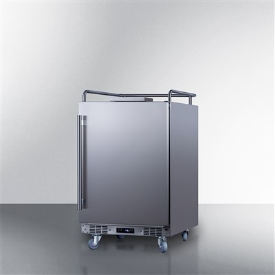 24" Wide Undercounter/Built-in Kegerator by Summit (SBC682NK) (Alternate View 3)
