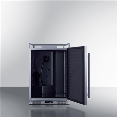 24" Wide Undercounter/Built-in Kegerator by Summit (SBC682NK) (Alternate View 4)