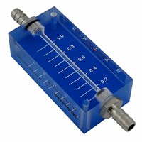 Single In-Line Draft Beverage Gas Leak Indicator (Alternate View 1)