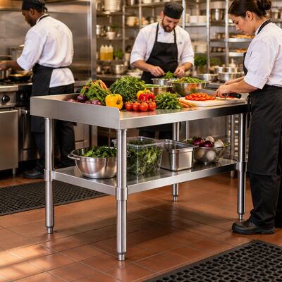 MixRite SE3030ECR2 30x30 Stainless Steel Equipment Stand (Alternate View 5)