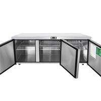 Atosa AUR72SD 72-in Three-Door Undercounter Refrigerator (Alternate View 2)