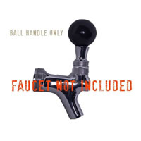 Faucet Handle - Round Ball / Black / Faucet Handle - Round Ball / Black