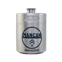 ManCan Stainless Steel Growler Mini-Keg (64 oz) (Alternate View 1)