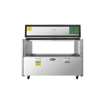 Atosa 49-Inch Dual Access Milk Cooler (Alternate View 2)