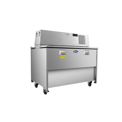 Atosa 49-Inch Dual Access Milk Cooler (Alternate View 3)