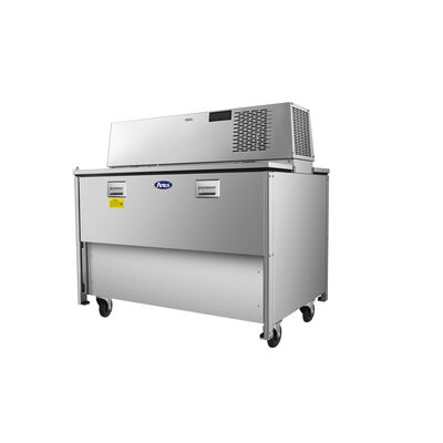 Atosa 49-Inch Dual Access Milk Cooler (Alternate View 4)