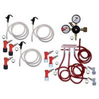 Basic Homebrew Keg Kit - Triple Tap - PIN LOCK