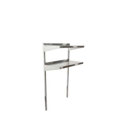 Atosa MROS-2RE Double Overshelf for 2-Well Steam Tables (Alternate View 2)
