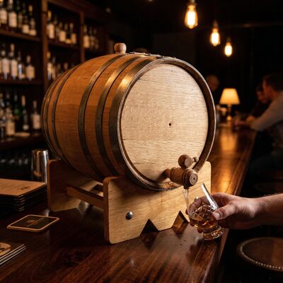 10 Liter Mini Oak Barrel (Alternate View 2)
