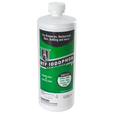 BTF Iodophor Sanitizer - 32 oz Bottle / 