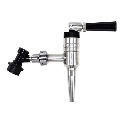 Nitro Stout Faucet with Cornelius Ball Lock Disconnect / Beer Faucet with Cornelius Ball Lock Disconnect