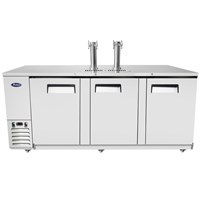 Atosa Dual Tower 4 Tap Draft Beer Kegerator (MKC90GR) / Atosa Dual Tower 4 Tap Draft Beer Kegerator