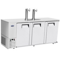 Atosa Dual Tower 4 Tap Draft Beer Kegerator (MKC90GR) (Alternate View 3)