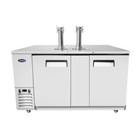 Atosa Dual Tower 4 Tap Draft Beer Kegerator (MKC68GR) / Atosa Dual Tower 4 Tap Draft Beer Kegerator