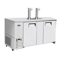 Atosa Dual Tower 4 Tap Draft Beer Kegerator (MKC68GR) (Alternate View 2)