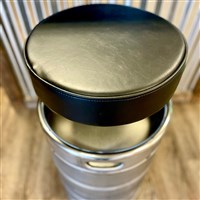 Keg Barstool - Made from a 1/2 bbl Keg (Alternate View 3)
