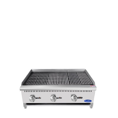 CookRite 36-in Countertop Char-rock Broiler w/ 105,000 BTU (Alternate View 1)