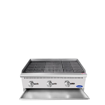 CookRite 36-in Countertop Char-rock Broiler w/ 105,000 BTU (Alternate View 2)