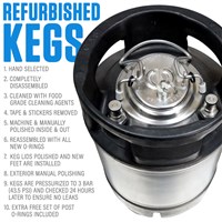 Refurbished Ball Lock Corny Keg - The Best Used Corny Keg (Alternate View 2)