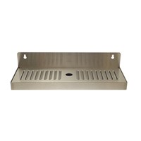 13" Wall Mount Drip Tray / 