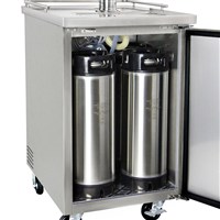 Nitro Coffee Commercial Kegerator - 4 Faucets Tower (Alternate View 3)