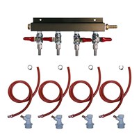 Nitro Coffee Commercial Kegerator - 4 Faucets Tower (Alternate View 5)