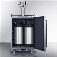 SUMMIT 24" Wide Built-In Indoor/Outdoor Commercial Beer Kegerator (Alternate View 5)