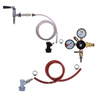Nitro Coffee 1 Tap Stout Fridge Kit - Nitro Coffee Faucet / 