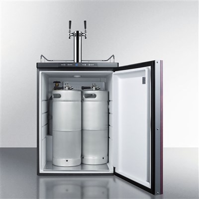 24" Wide Undercounter/Built-in Panel Ready Kegerator by Summit (Alternate View 5)