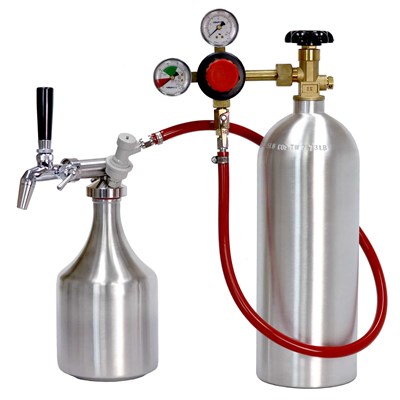 Sparkling Water Maker w/ Gooseneck Growler + Draft Faucet & CO2 Tank / Sparkling Water Maker w/ Growler, Faucet, CO2 Tank