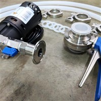 Brew Bomb Transfer Pump Setup (Alternate View 2)