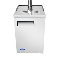 Dual Nitro Coffee Commercial Kegerator (Stainless Steel) (Alternate View 2)