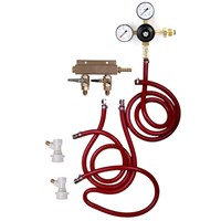 Dual Nitro Coffee Commercial Kegerator (Stainless Steel) (Alternate View 5)