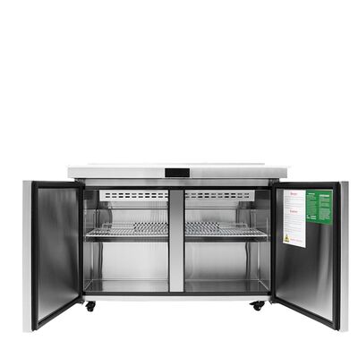 Atosa MSF8306GR-NTCV 48-Inch Mega Top Sandwich Prep Table with Night Covers (Alternate View 2)