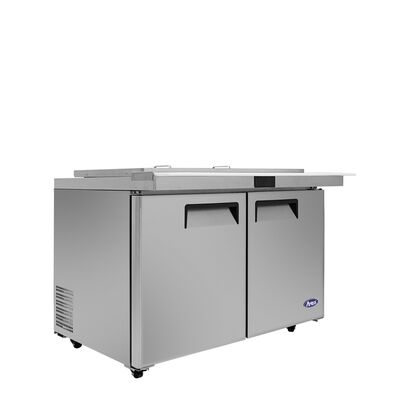 Atosa MSF8306GR-NTCV 48-Inch Mega Top Sandwich Prep Table with Night Covers (Alternate View 3)