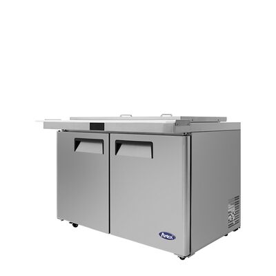 Atosa MSF8306GR-NTCV 48-Inch Mega Top Sandwich Prep Table with Night Covers (Alternate View 4)