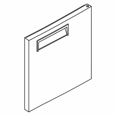 Atosa Door Assembly for MPF8202GR, MPF8203GR (Right) - 018202FC02 (Alternate View 1)