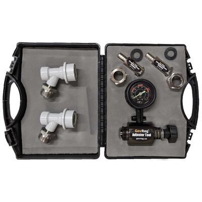GovReg® Starter Kit (Ball Lock) / 2 GovRegs, Beer Nuts, Washers, Gas Disconnects w/ Adapters (Alternate View 2)