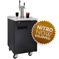 NitroNow Commercial Dual Faucet On-Demand Nitro Coffee & Iced Coffee Kegerator (Alternate View 2)
