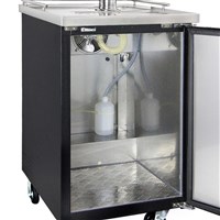 NitroNow Commercial Dual Faucet On-Demand Nitro Coffee & Iced Coffee Kegerator (Alternate View 3)