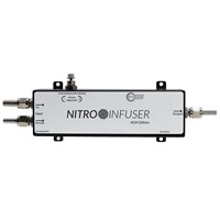 NitroNow Commercial Triple Faucet On-Demand Nitro Coffee & Dual Iced Coffee Kegerator (Alternate View 3)