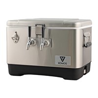 Komos™ Pro Stainless Steel Draft Jockey Box - 2 Faucet (Alternate View 1)