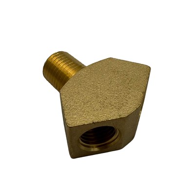 Blank WYE Splitter (Brass) - 1/4" NPT to 1/4" FPT (Alternate View 2)