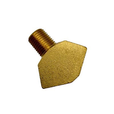 Blank WYE Splitter (Brass) - 1/4" NPT to 1/4" FPT (Alternate View 3)