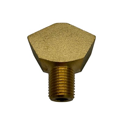 Blank WYE Splitter (Brass) - 1/4" NPT to 1/4" FPT (Alternate View 4)