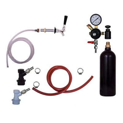 Refrigerator Keg Kit - 20oz - Single Tap - BALL LOCK (Alternate View 1)